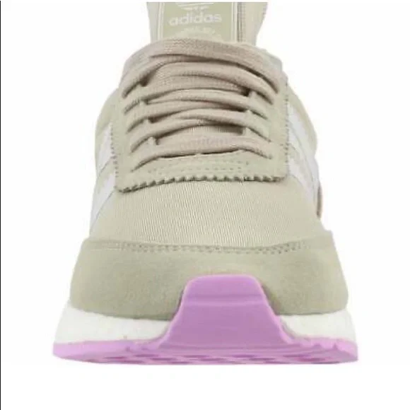 Women’s Adidas I-5923 Shoes Beige/Crystal White/Lilac B37973 - Picture 5 of 11